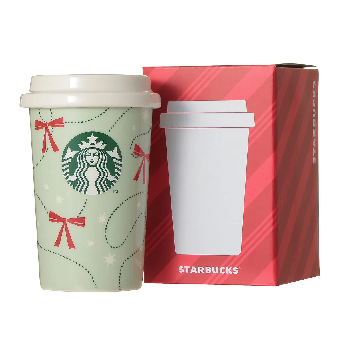 Holiday 2026 Gift Boxed Canister Ribbon