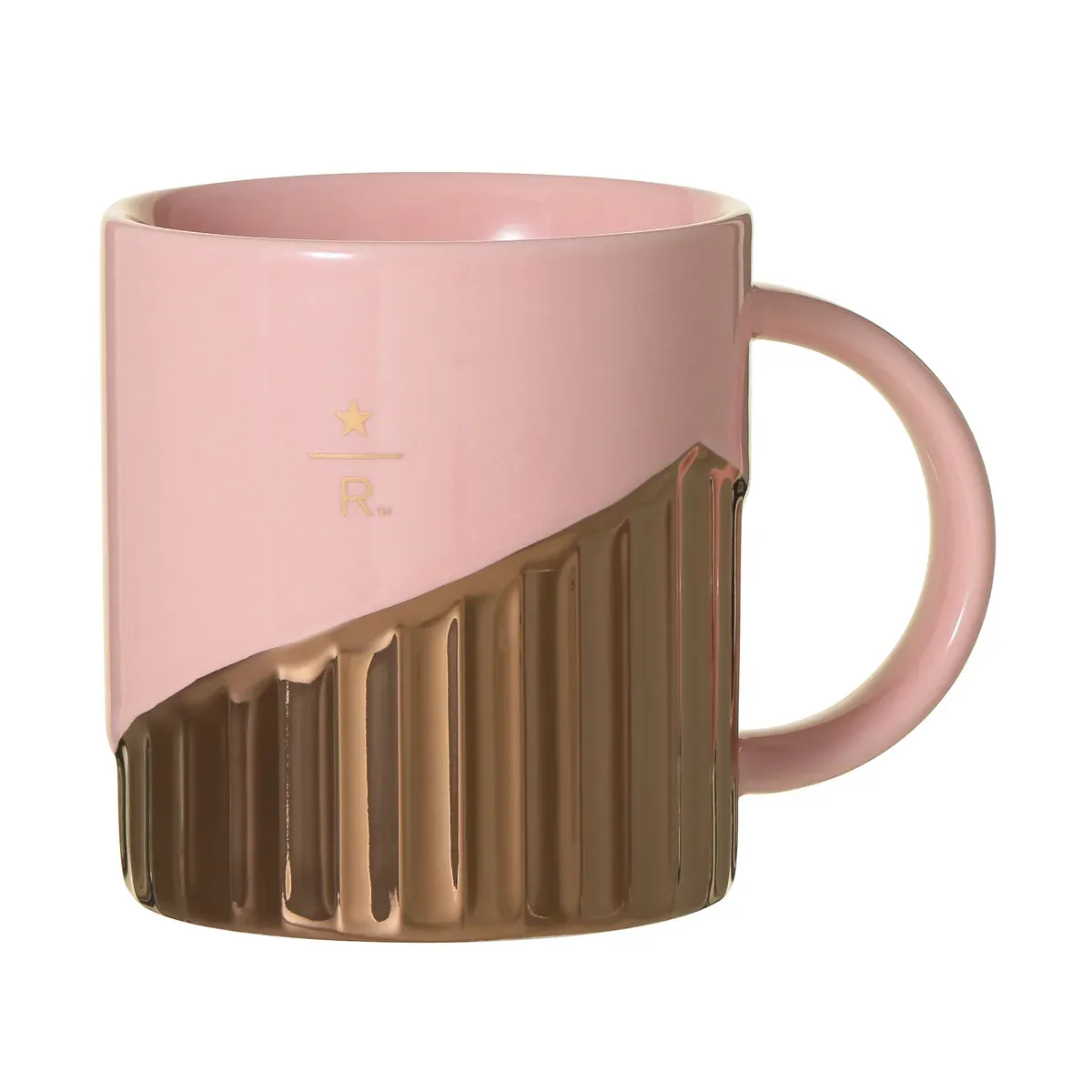 Reserve Mug Pink and Copper, 355ml
