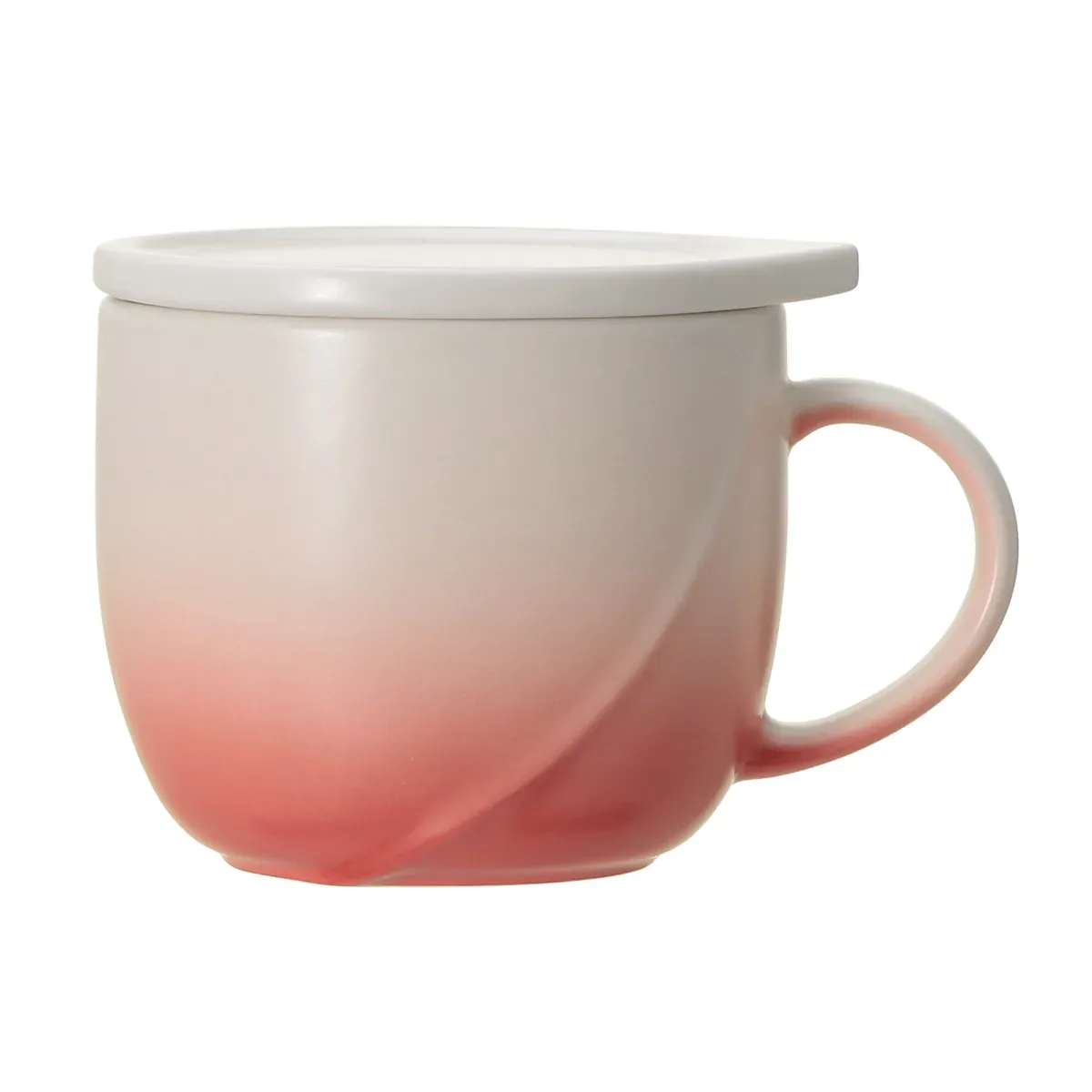 TEAVANA Mug and Lid Leaf, red or green, 296ml