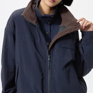 Uniqlo Fleece Stand Blouson. Image: Uniqlo
